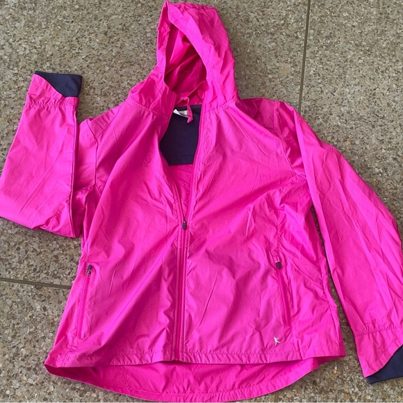 Danskin Kids Pink Hooded Jacket - Picture 2 of 3